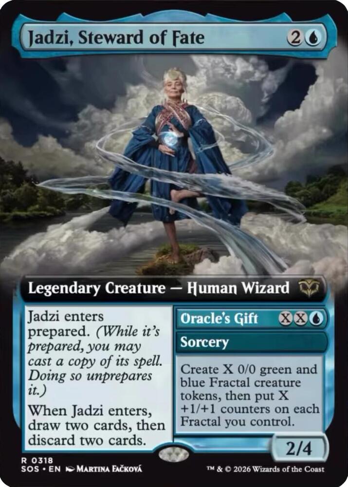 Jadzi, Steward of Fate (Extended Art) [Secrets of Strixhaven - 318]