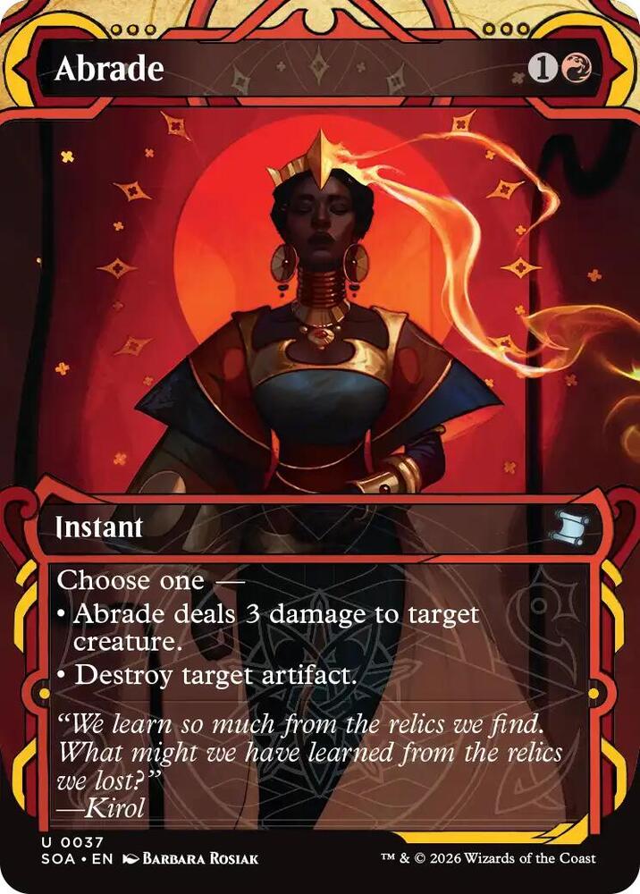 Abrade [Secrets of Strixhaven: Mystical Archive - 37]
