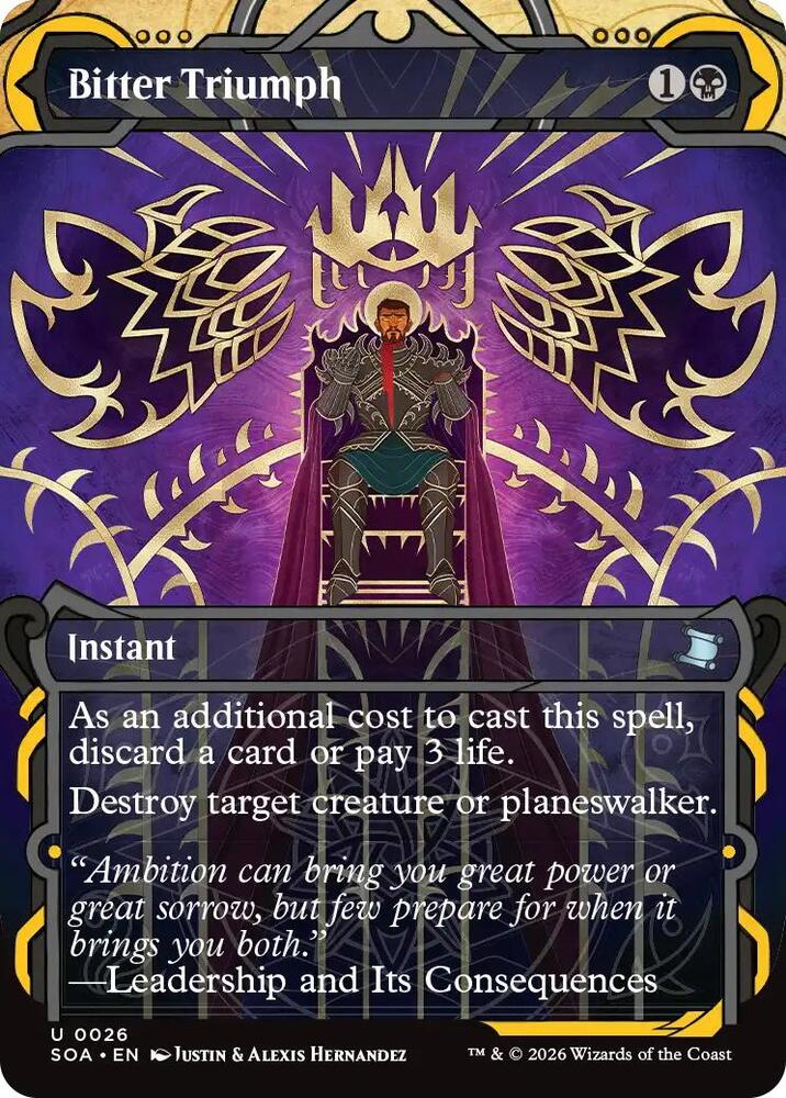 Bitter Triumph [Secrets of Strixhaven: Mystical Archive - 26]