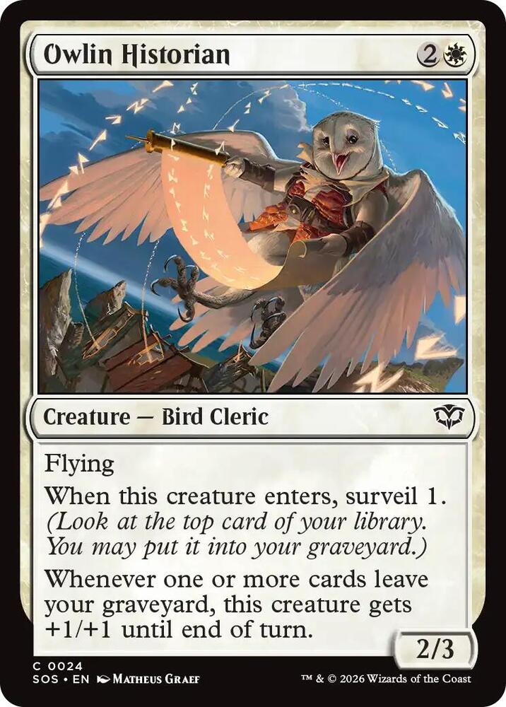 Owlin Historian [Secrets of Strixhaven - 24]