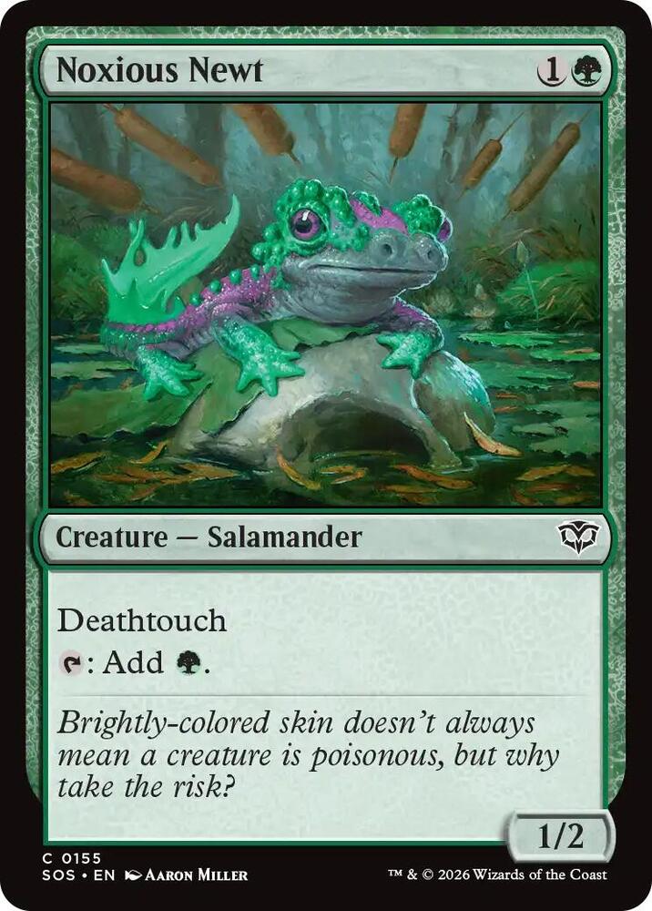 Noxious Newt [Secrets of Strixhaven - 155]