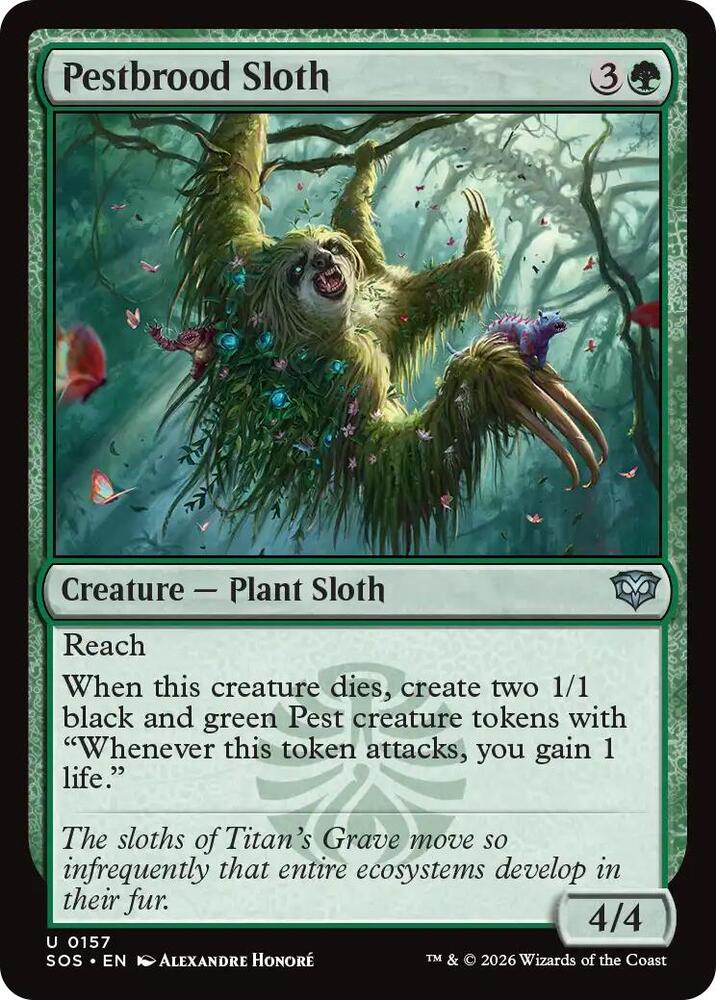 Pestbrood Sloth [Secrets of Strixhaven - 157]
