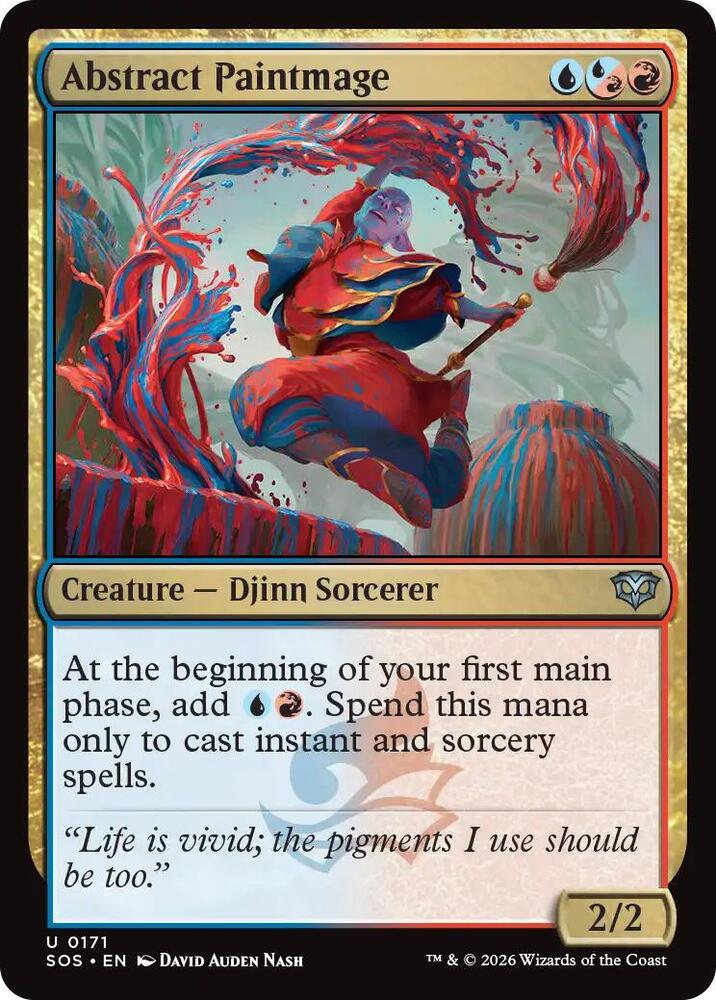 Abstract Paintmage [Secrets of Strixhaven - 171]