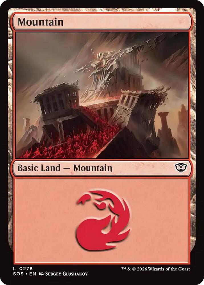 Mountain (0278) [Secrets of Strixhaven - 278]