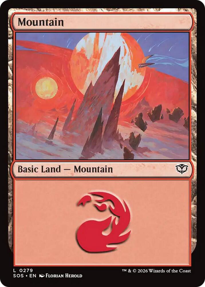 Mountain (0279) [Secrets of Strixhaven - 279]