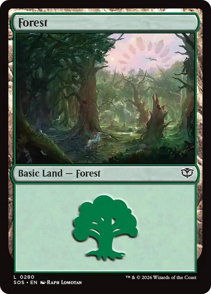 Forest (0280) [Secrets of Strixhaven - 280]