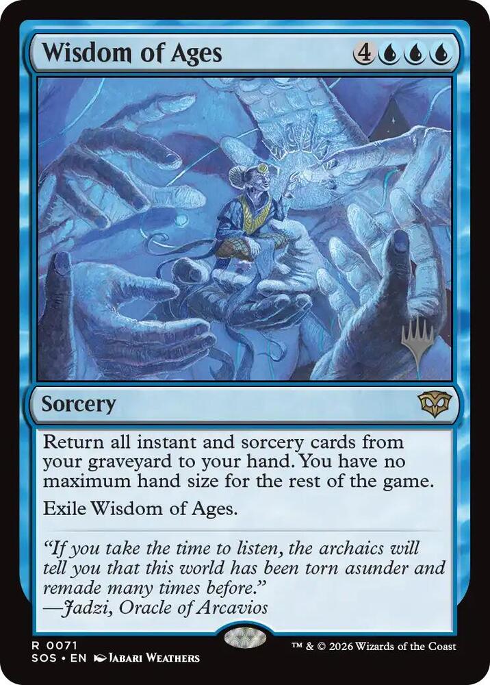 Wisdom of Ages [Promo Pack: Secrets of Strixhaven - 71]
