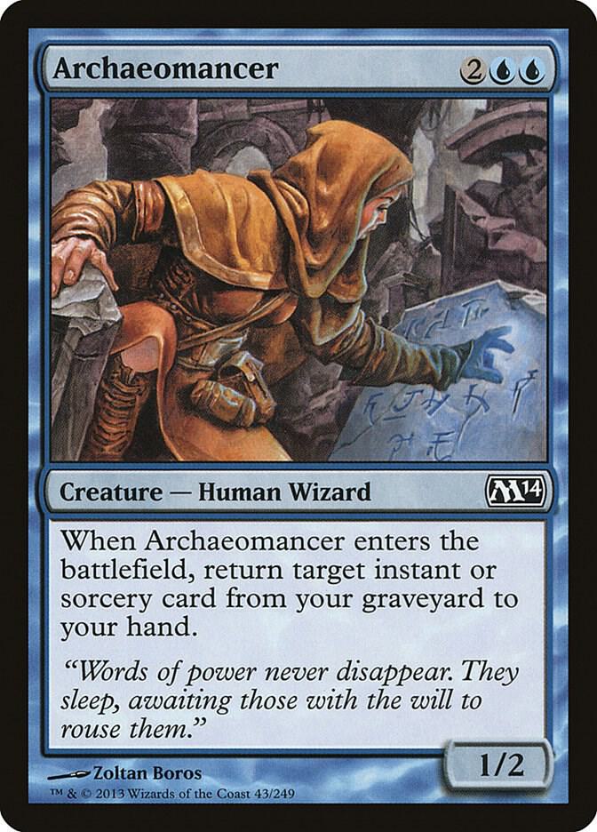 Archaeomancer [Magic 2014 (M14) - 43]