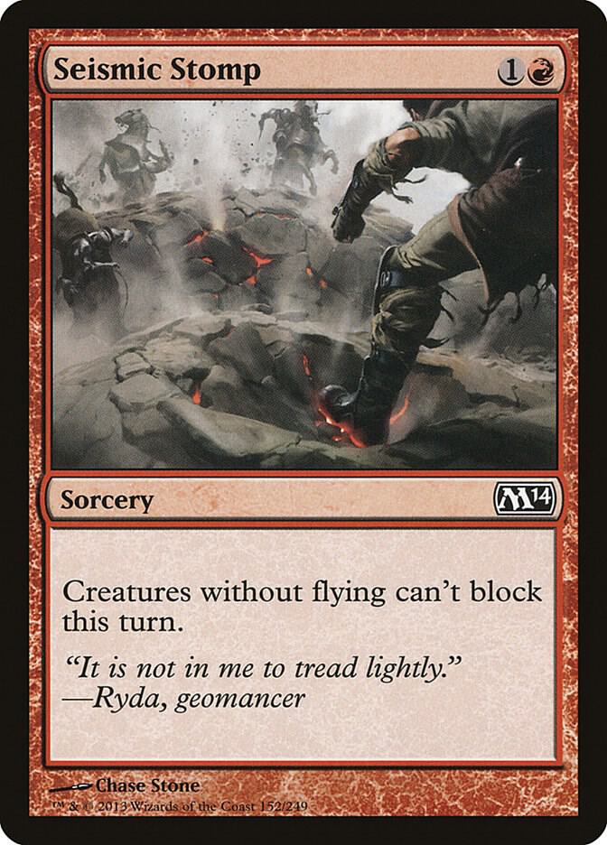 Seismic Stomp [Magic 2014 (M14) - 152]