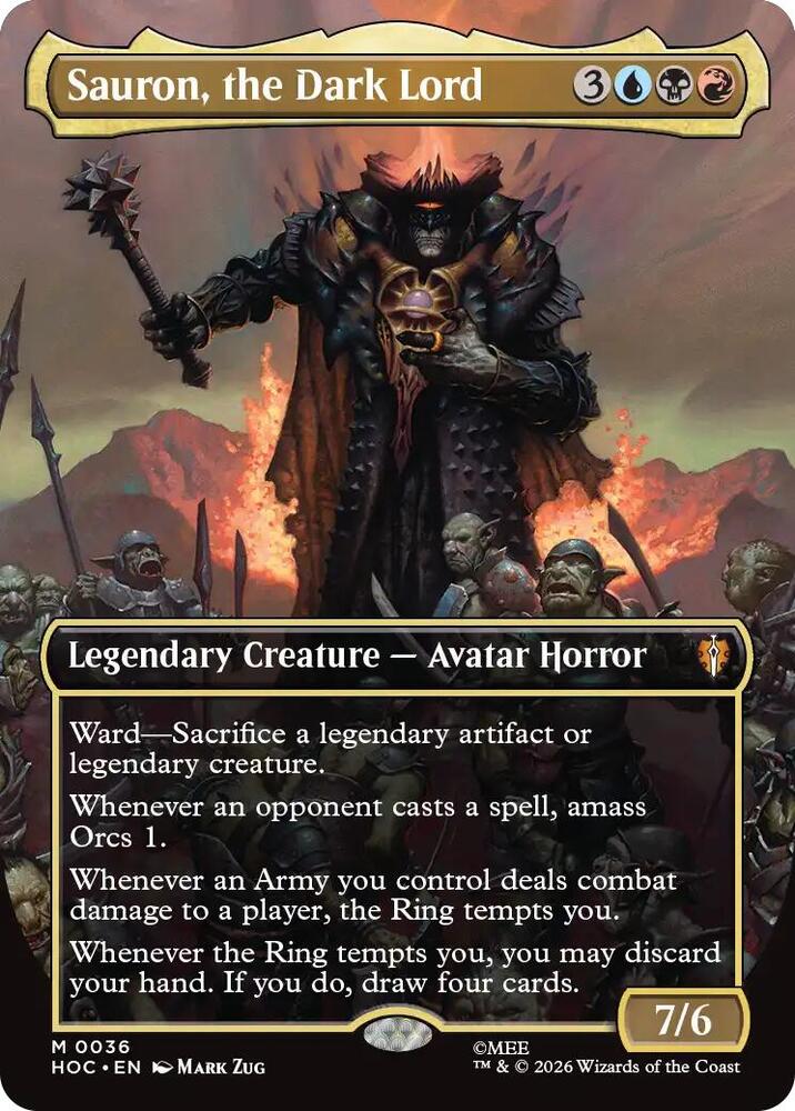 Sauron, the Dark Lord (Borderless) [The Hobbit: Eternal-Legal - 36]