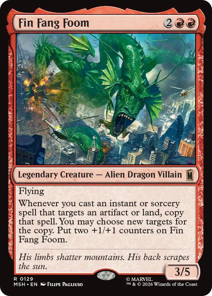 Fin Fang Foom [Marvel Super Heroes - 129]