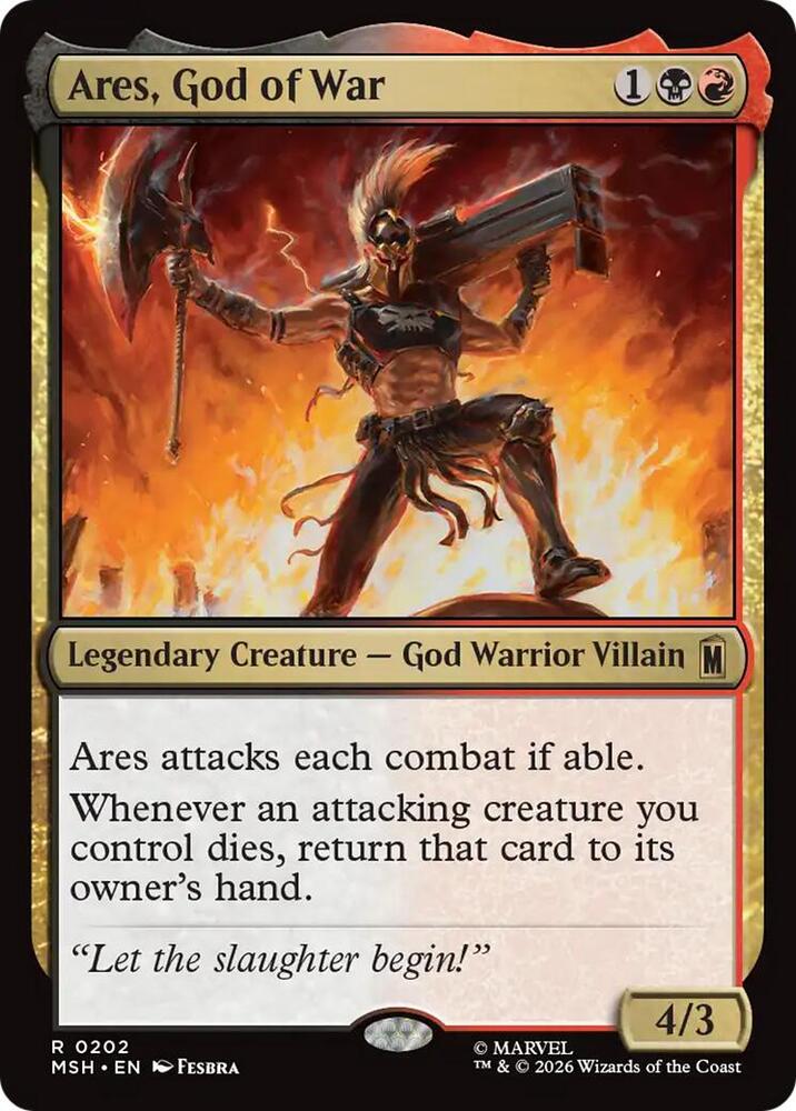 Ares, God of War [Marvel Super Heroes - 202]