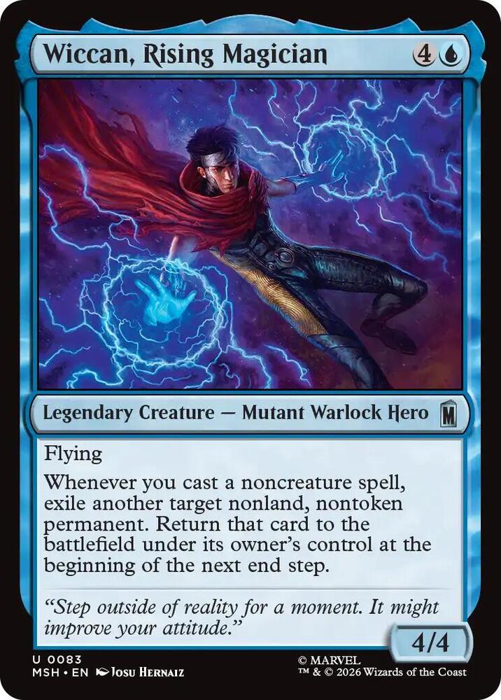 Wiccan, Rising Magician [Marvel Super Heroes - 83]