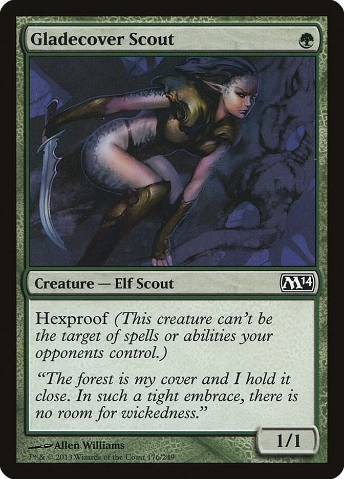 Gladecover Scout [Magic 2014 (M14) - 176]