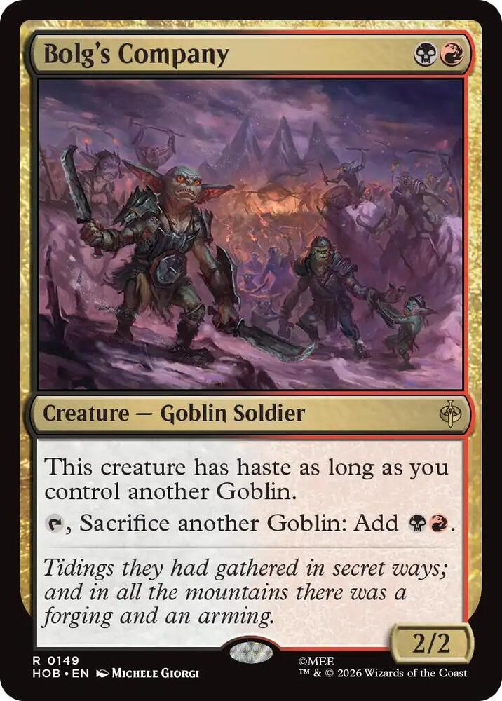 Bolg's Company [The Hobbit - 149]