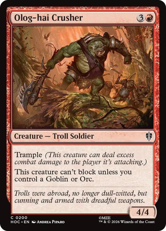 Olog-hai Crusher [The Hobbit: Eternal-Legal - 200]