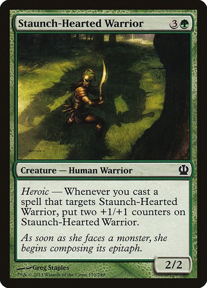Staunch-Hearted Warrior [Theros - 179]