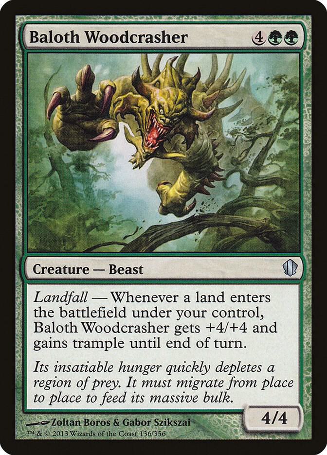 Baloth Woodcrasher [Commander 2013 - 136]
