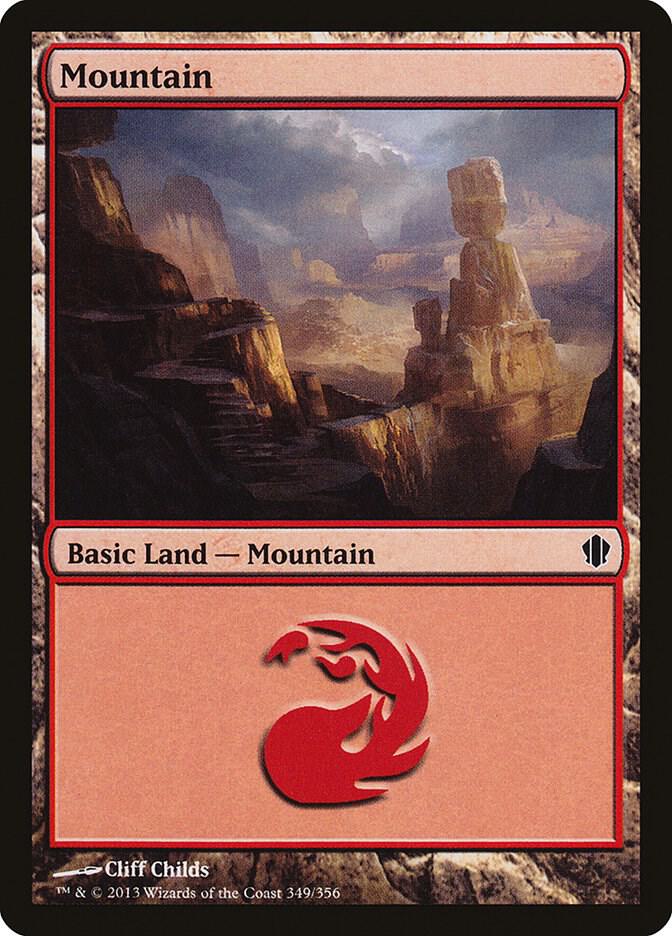 Mountain (349) [Commander 2013 - 349]