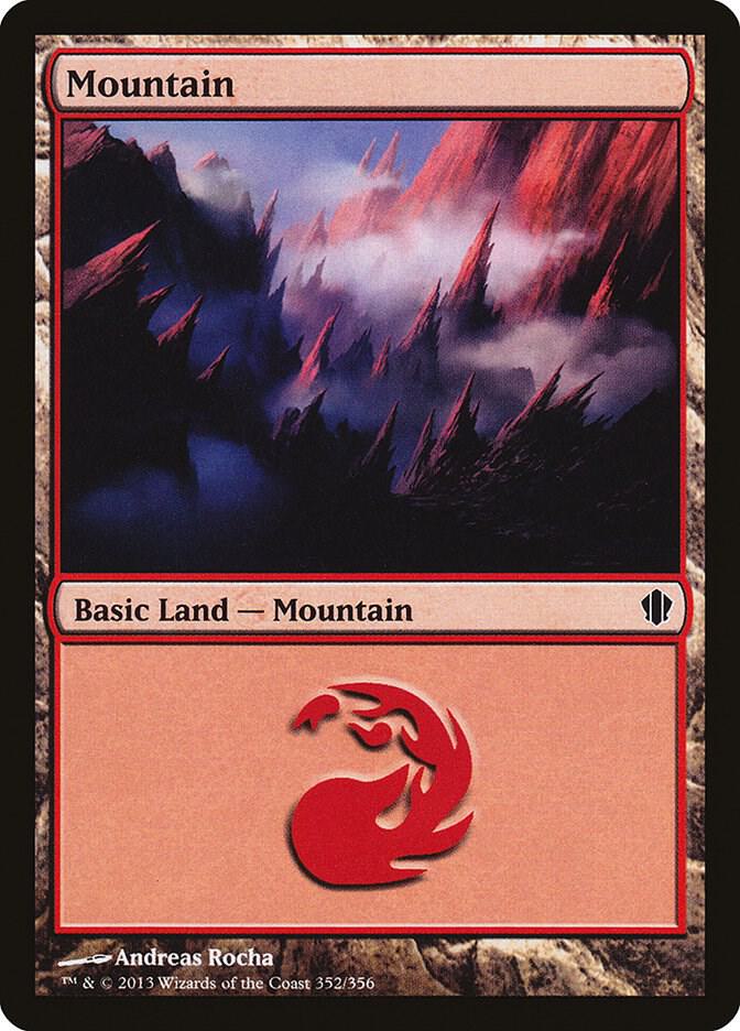 Mountain (352) [Commander 2013 - 352]