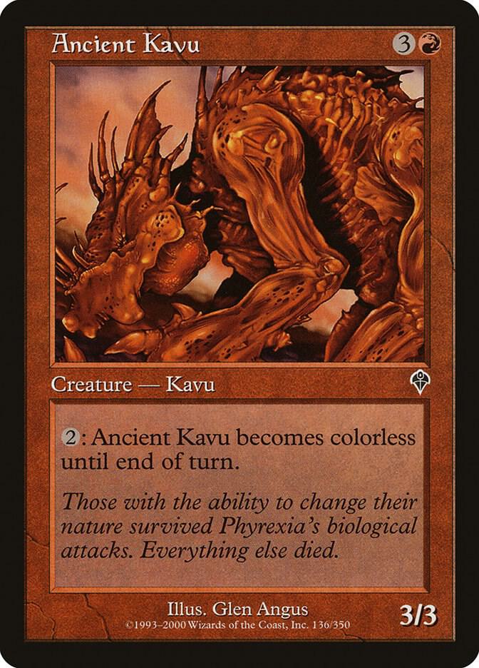 Ancient Kavu [Invasion - 136]