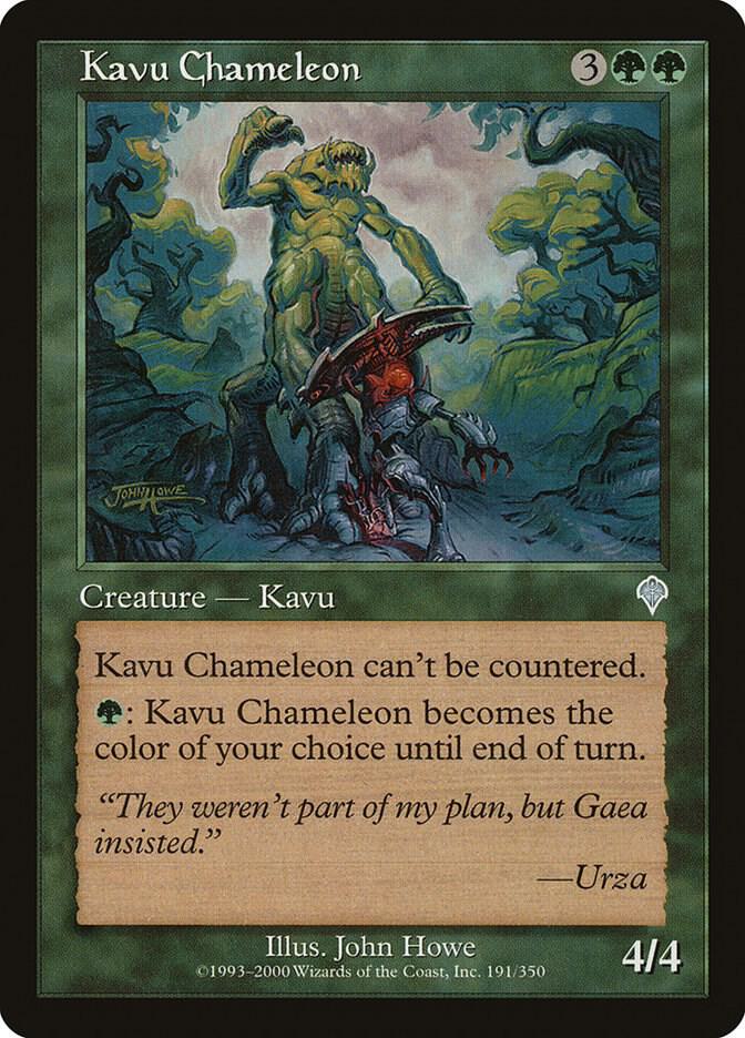 Kavu Chameleon [Invasion - 191]