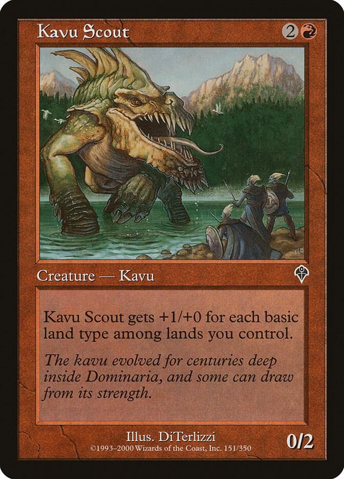 Kavu Scout [Invasion - 151]