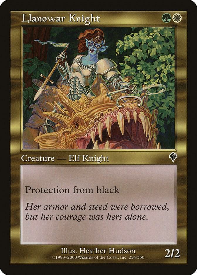 Llanowar Knight [Invasion - 254]