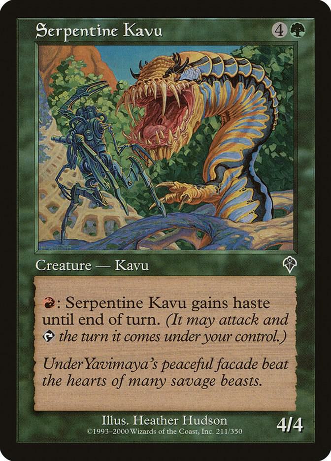 Serpentine Kavu [Invasion - 211]