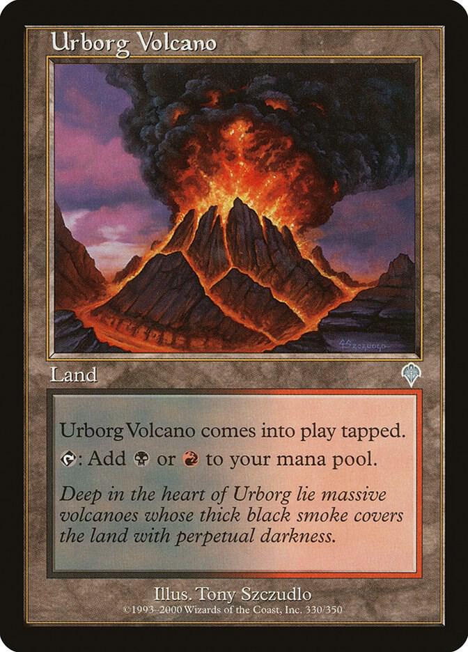 Urborg Volcano [Invasion - 330]
