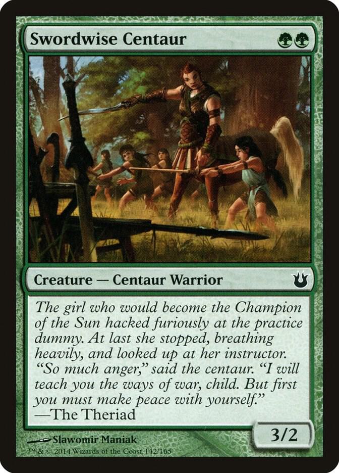 Swordwise Centaur [Born of the Gods - 142]