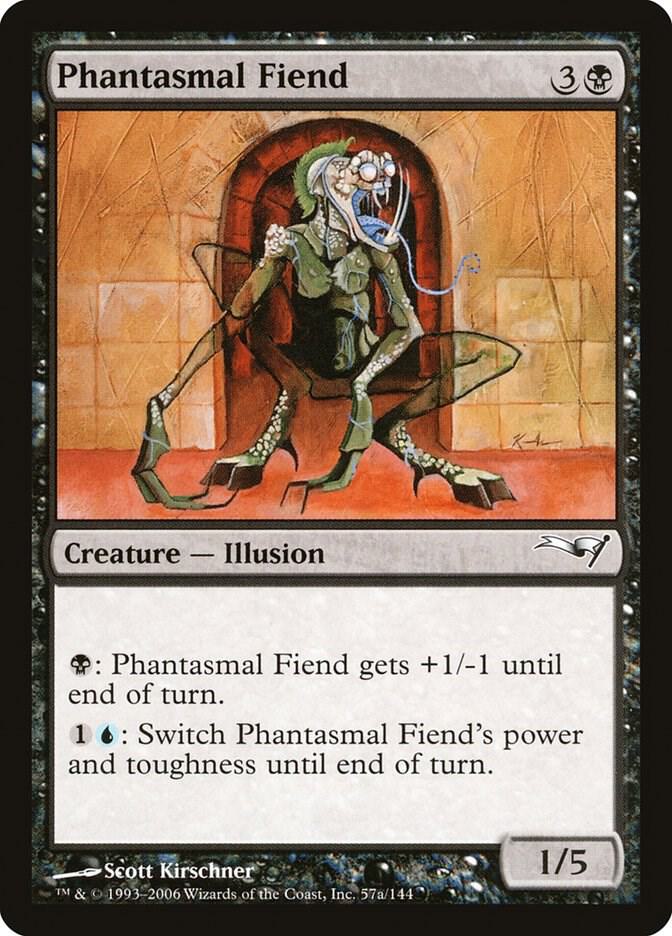 Phantasmal Fiend [Coldsnap Theme Deck Reprints - 57a]