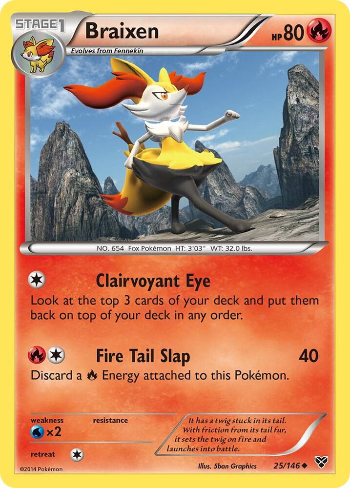 Braixen [XY Base Set - 25/146]