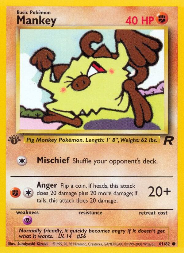 Mankey [Team Rocket - 61/82]