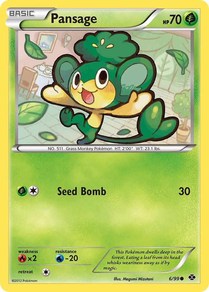 Pansage [Next Destinies - 6/99]