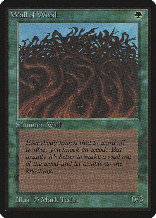 Wall of Wood