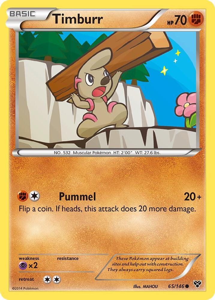 Timburr [XY Base Set - 65/146]
