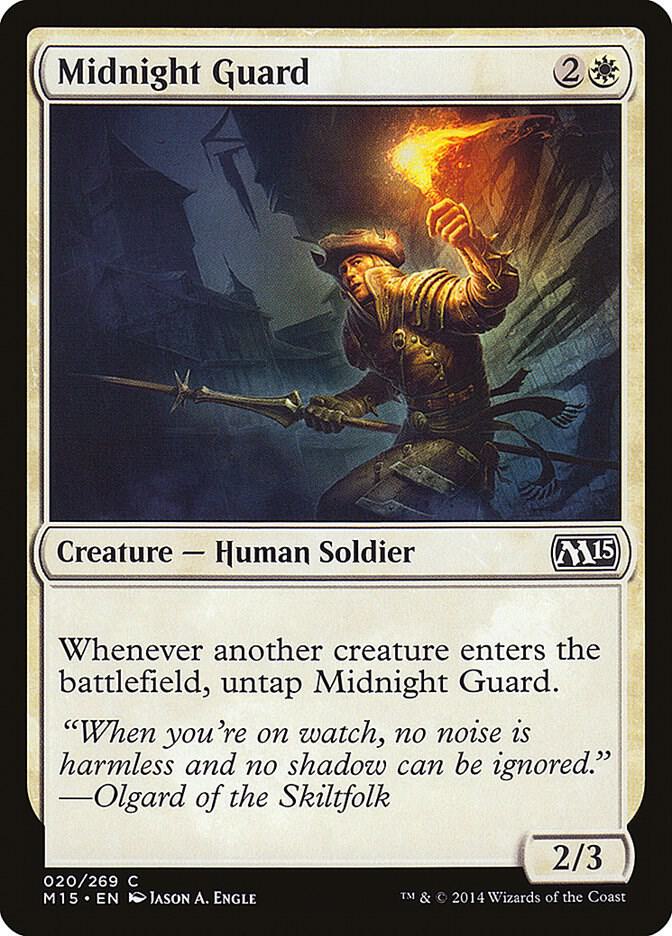 Midnight Guard [Magic 2015 (M15) - 20]
