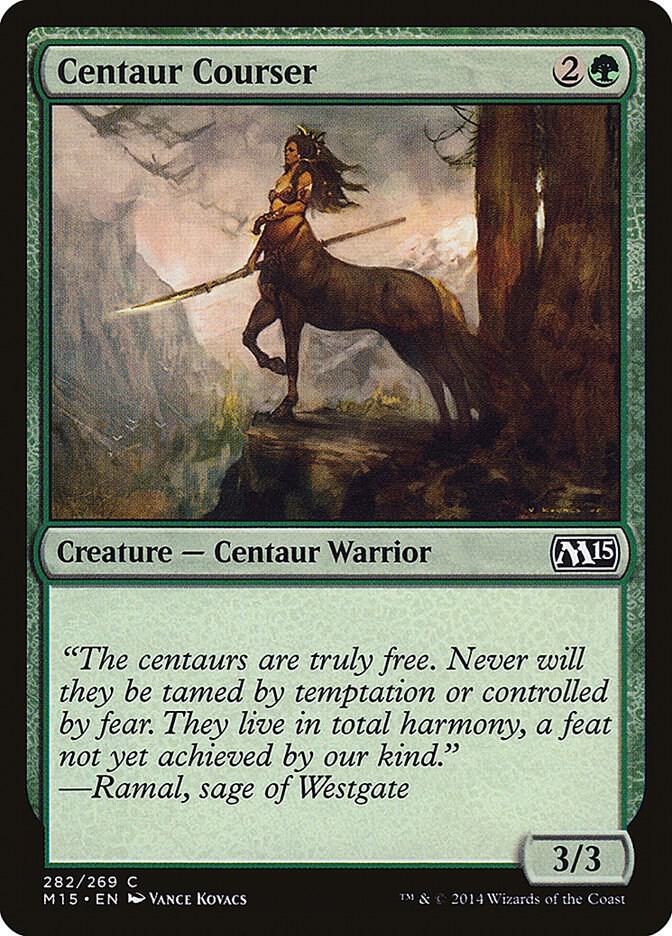 Centaur Courser [Magic 2015 (M15) - 282]