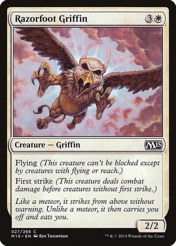 Razorfoot Griffin [Magic 2015 (M15) - 27]