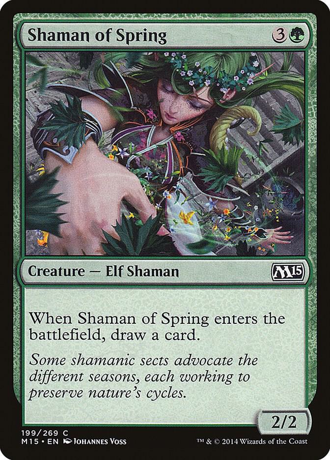 Shaman of Spring [Magic 2015 (M15) - 199]