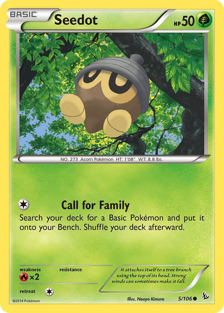 Seedot [XY - Flashfire - 5/106]