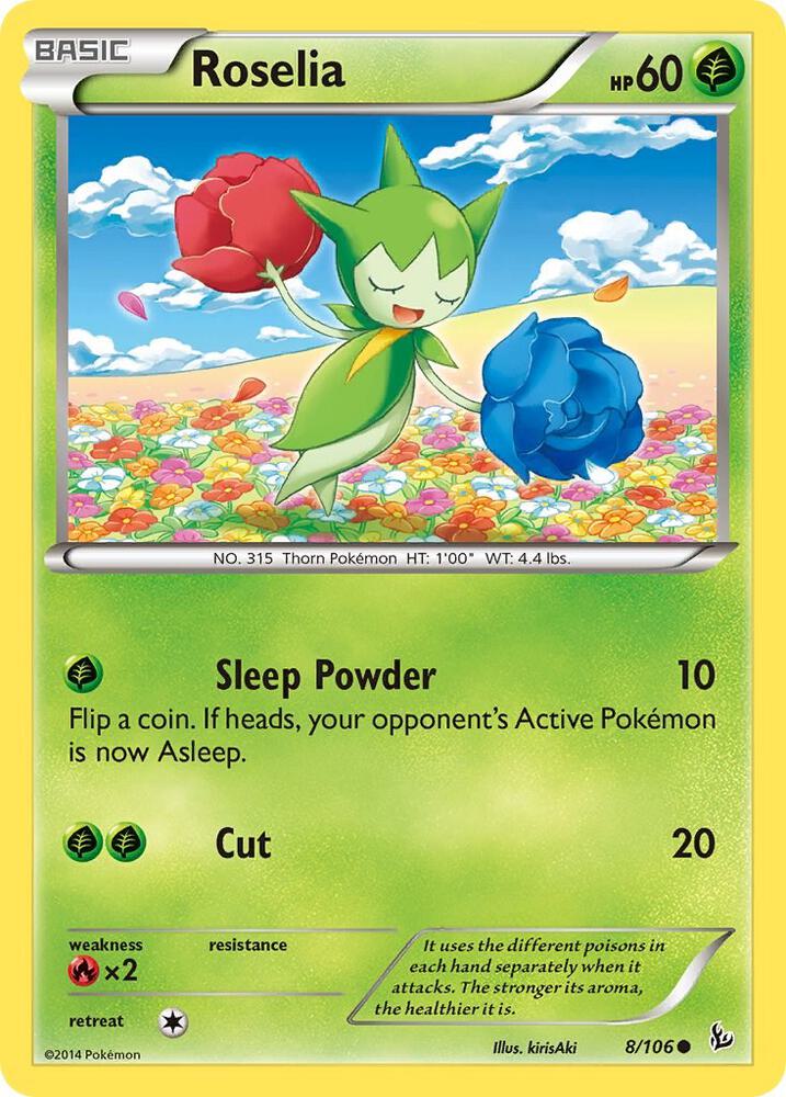 Roselia [XY - Flashfire - 8/106]