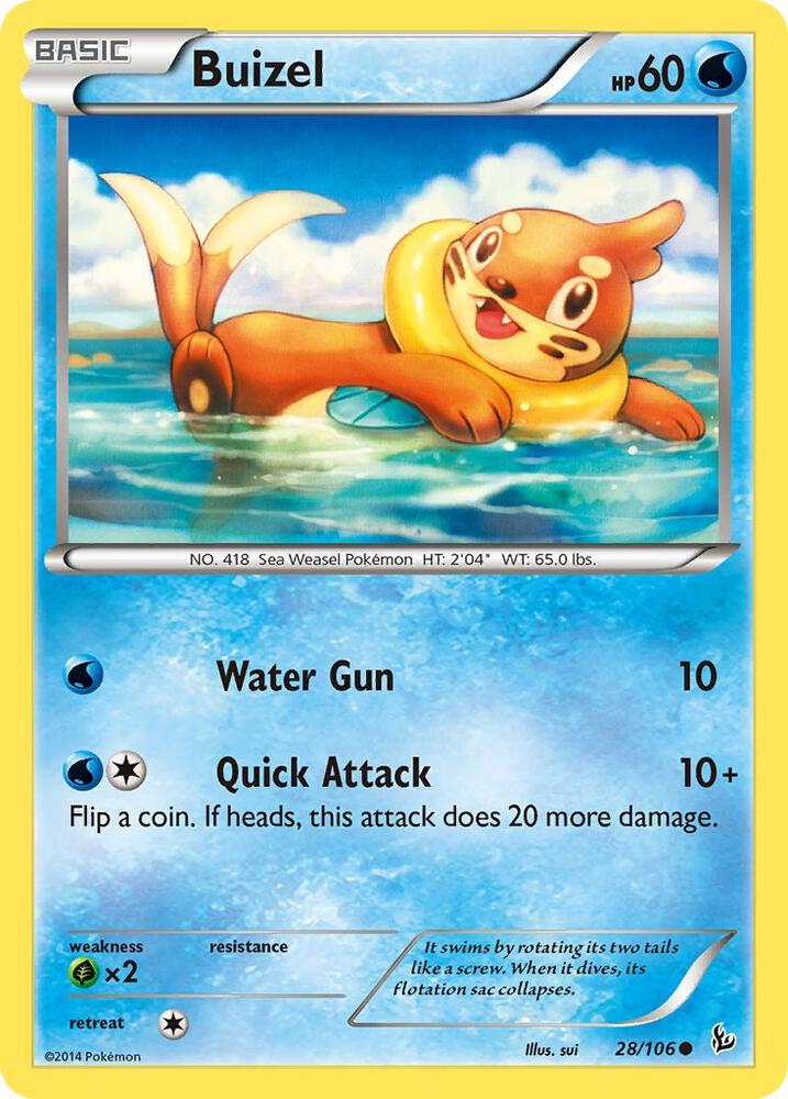 Buizel [XY - Flashfire - 28/106]