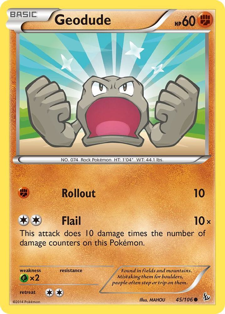 Geodude [XY - Flashfire - 45/106]