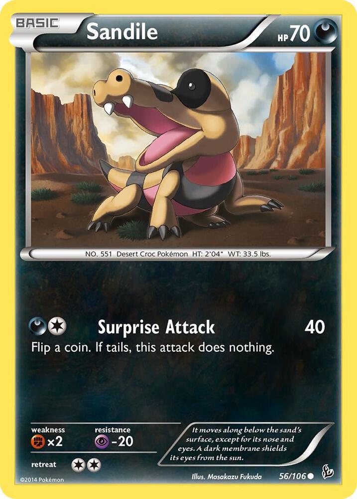 Sandile [XY - Flashfire - 56/106]