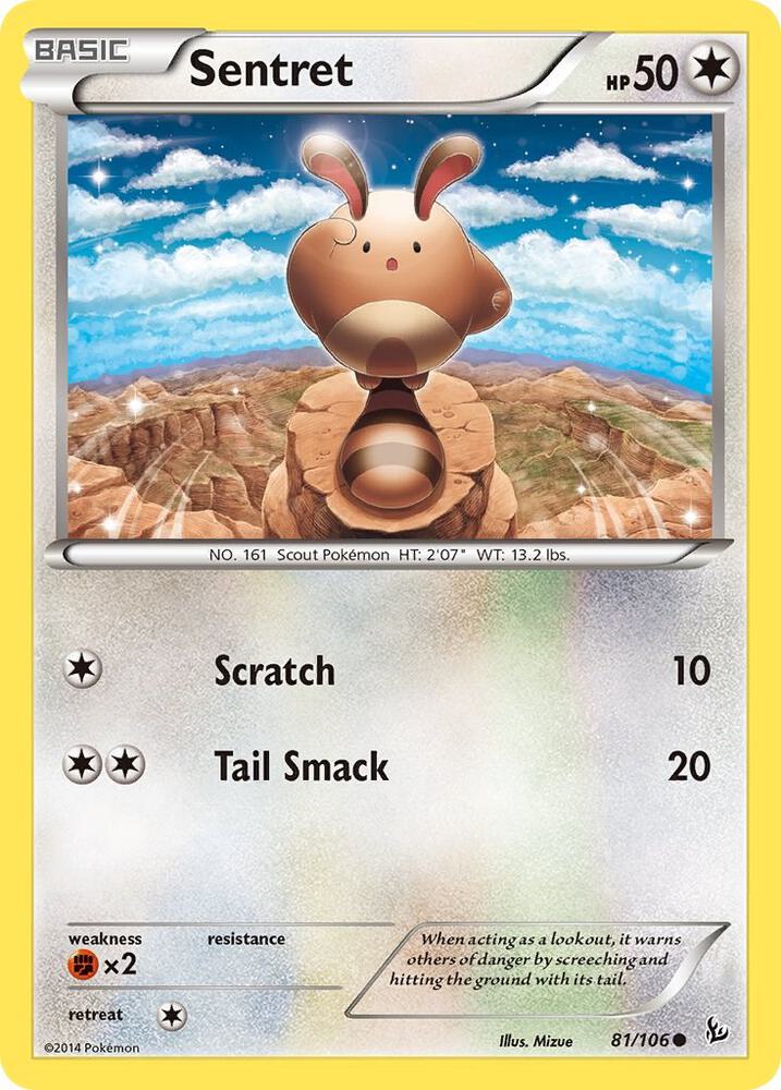 Sentret [XY - Flashfire - 81/106]
