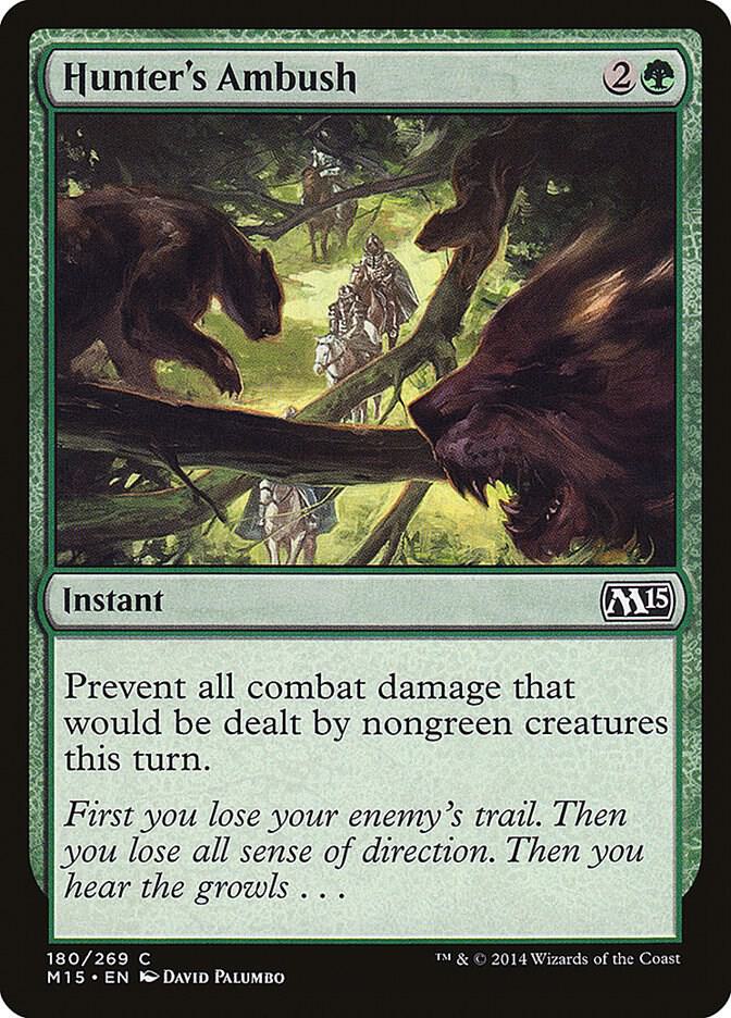 Hunter's Ambush [Magic 2015 (M15) - 180]