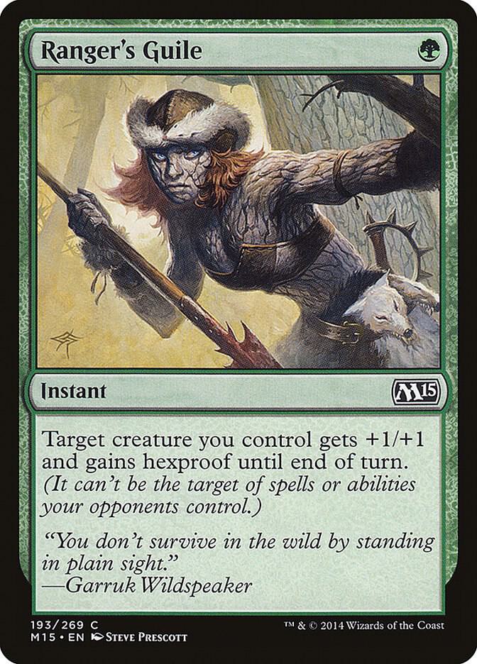 Ranger's Guile [Magic 2015 (M15) - 193]
