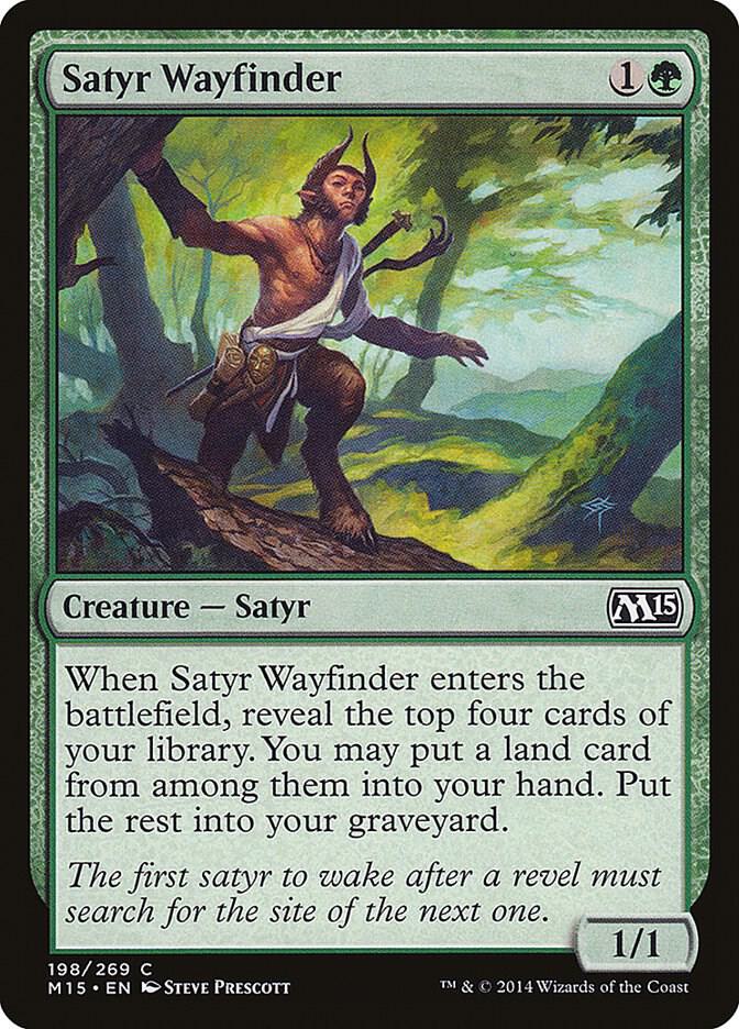 Satyr Wayfinder [Magic 2015 (M15) - 198]
